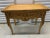 Wood French Provincial Style Baker Furniture Rectangle Oak One Drawer Tray Top Side Accent Table For Sale - Image 7 of 12