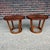 Mid 20th Century Pair of Lane Rhythm Round Walnut Side Tables Mid-Century Modern For Sale - Image 5 of 12