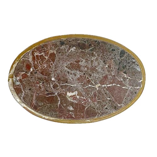 18th Century Pair Antique Italian Carved & Marble Pedestals For Sale - Image 5 of 13