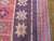 Mid 20th Century 1950s Pink Purple Geometric Vintage Indian Cotton Dhurrie Rug 9'7" X 12'4" Flatweave Carpet For Sale - Image 5 of 11