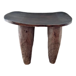 Mid 20th Century Vintage Senufo Low Stool