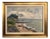 Balansino, Seascape with Figures, 1984, Oil on Panel, Framed For Sale