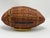 Brown Vintage Wicker Football Basket For Sale - Image 8 of 9