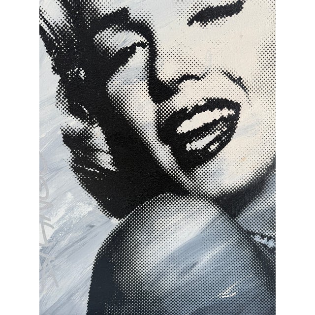 Original John Stango Painting of Marilyn Monroe, Framed For Sale - Image 15 of 16