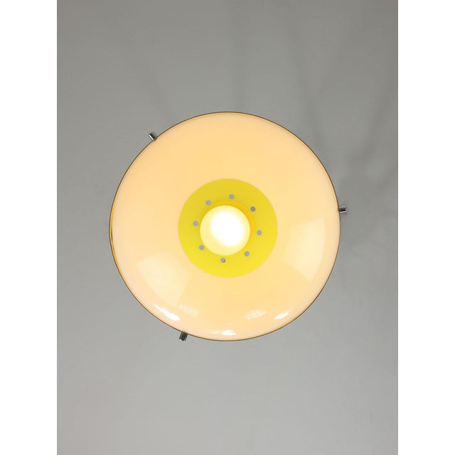 Italian Space Age Yellow Pendant Lamp, 1970s For Sale - Image 6 of 16