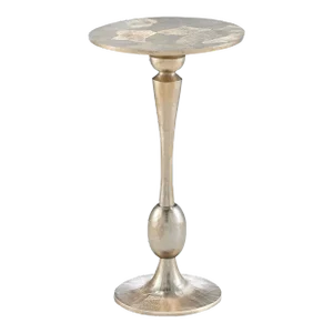 Currey & Company Talia Champagne Accent Table