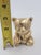 Metal Seated Mid 20th Century Solid Brass Panda Figurine For Sale - Image 7 of 12