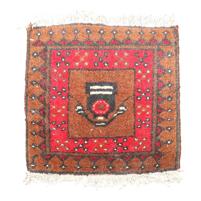 Vintage Bokhara Telephone Rug no. j5020 For Sale