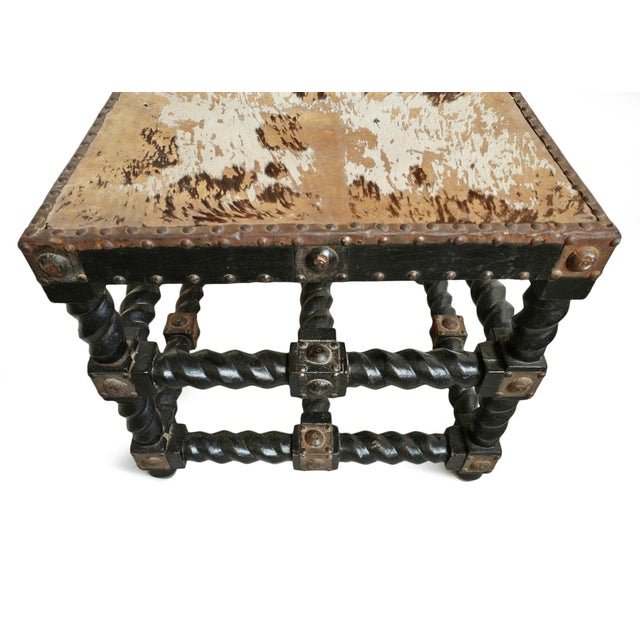 Brown Antique Ashanti Asipim Chair For Sale - Image 8 of 9