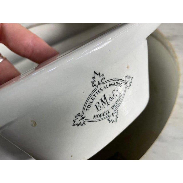 Napoleon III Blackened Wood Vanity Unit For Sale - Image 3 of 13