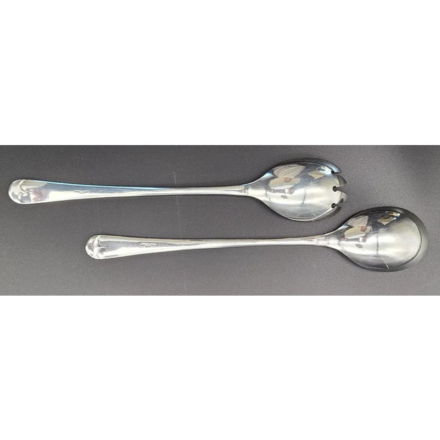 Vintage English Silver Plated Tongs For Sale - Image 9 of 9