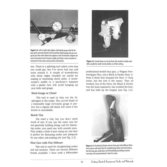 1990s "The Lovely Reed: An Enthusiast's Guide to Building Bamboo Fly Rods" 1998 Howell, Jack For Sale - Image 5 of 6