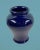 Royal Doulton Antique English Victorian Royal Doulton Belway Scotch MIX Cobalt Blue Tobacco Jar Vase For Sale - Image 4 of 7