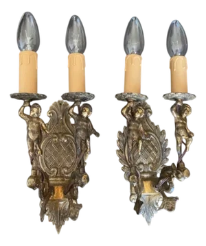 Sconces, Italy, 1960s, Set of 2