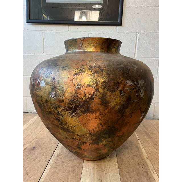 Late 20th Century Steven Kaye Post-Modern Floor Vase, Earthenware, Millennium Collection, 1989 For Sale - Image 5 of 10