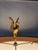 French Empire Ostriches Neoclassical Napoleonic Floor Lamp Marble, Bronze and Metals For Sale - Image 11 of 17