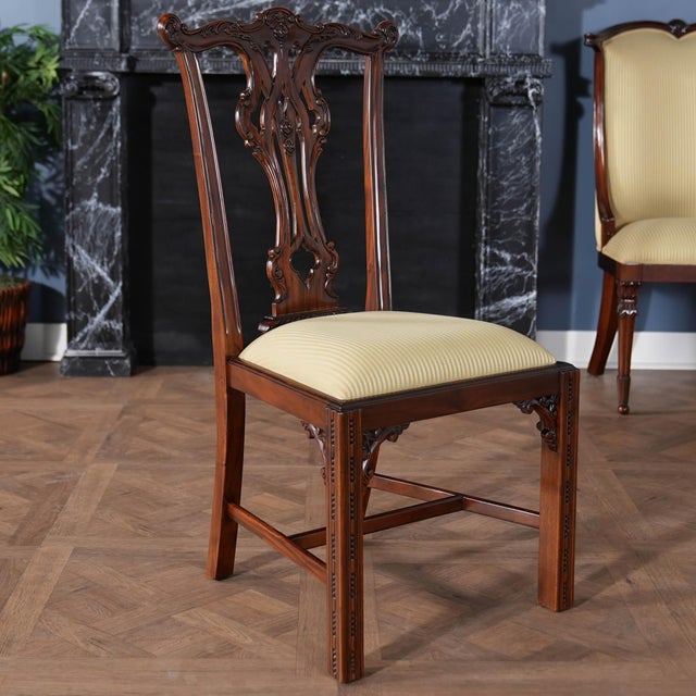 Essex Chippendale Chairs, Set of 10 For Sale - Image 10 of 12
