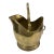 1990s English Solid Brass Wood Bucket For Sale