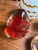 1970s Collection of Orange and Red Glass Paperweights- Set of 4 For Sale - Image 12 of 12