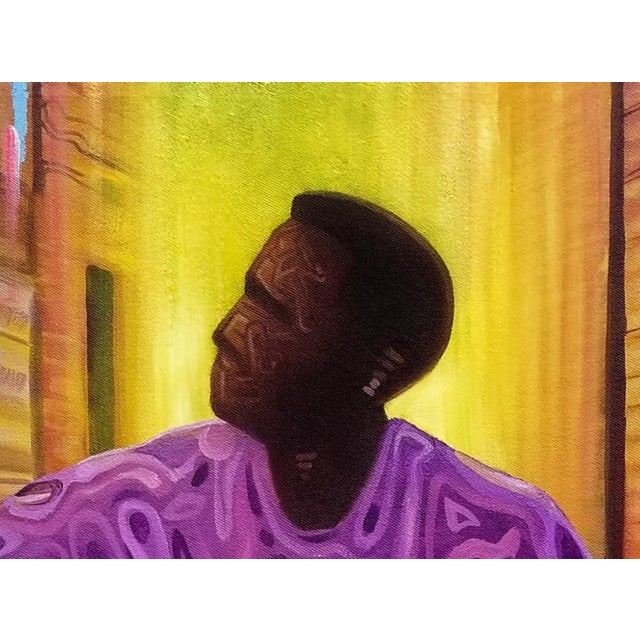 Contemporary Pandemic Play Contemporary Acrylic Painting For Sale - Image 3 of 5