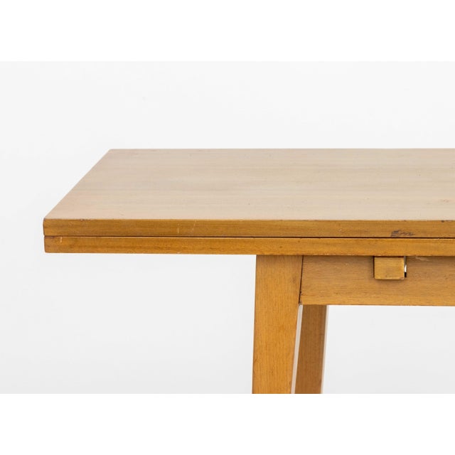 Brown Edward Wormley for Dunbar Expanding Console Table For Sale - Image 8 of 13
