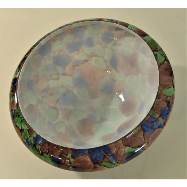 Swedish Grace Copper and Glass Table Lamp, Sweden, 1920s For Sale - Image 11 of 13