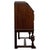 Brown Antique Early 20th Century English Oak Bureau For Sale - Image 8 of 14