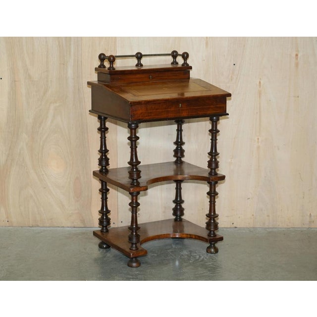 Hollywood Regency Antique Davenport Desks, 1810s, Set of 2 For Sale - Image 3 of 18