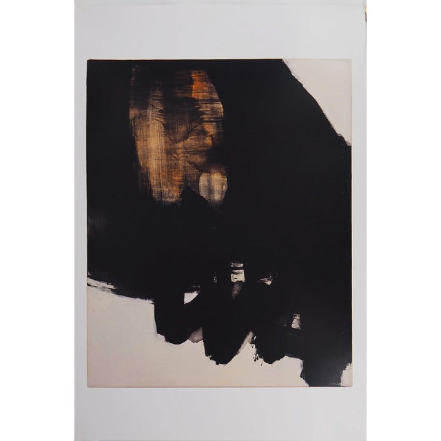 Peinture 1er Juin 1964 Poster after Pierre Soulages For Sale