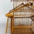 Brown Vintage Architectural Pagoda Aviary Cage in Wood and Bamboo For Sale - Image 8 of 11