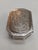 Silver-Tone Hinged Trinket Box With Scroll and Starburst Decoration For Sale - Image 4 of 6