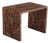 A Mica Covered Waterfall Coffee Table in the Manner of Jean-Michel Frank. Contemporary. For Sale