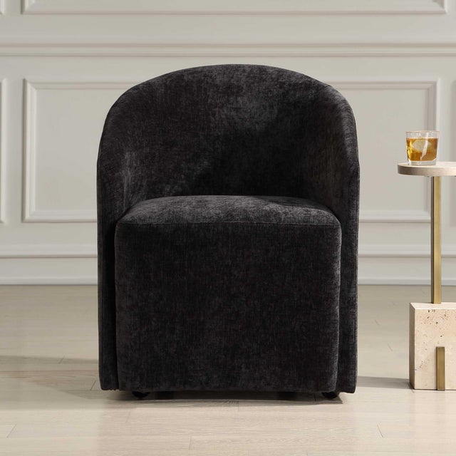 Make A Statement At Your Dining Table With The Harbor Dining Chair. Complete With Sumptuous Curves With Its Unique Barrel...