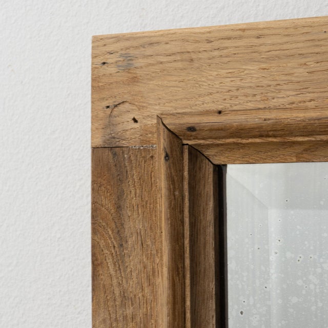 French 19th Century France Amber Wood Mirror For Sale - Image 3 of 9