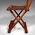 Vintage Folding Veranda Chair, Oriental, Teak Campaign Seat, Art Deco, c.1930 For Sale - Image 10 of 12