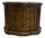Vintage Henredon Bow Front Chest With Marble Top For Sale