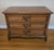 This is a three-piece bedroom suite in the French provincial style comprising of a matched pair of single drawer end...