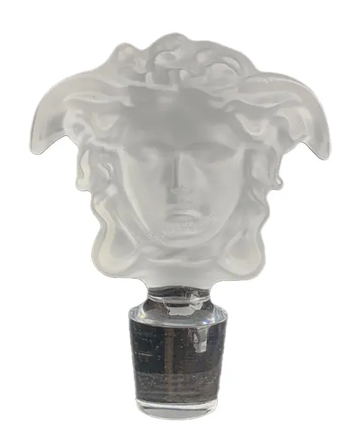 Rosenthal Versace Medusa Decanter New in Box - Treasury | Chairish
