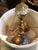 Vintage Italian Porcelain Figural Hand Painted Gilt Table Lamp With Shade For Sale In Minneapolis - Image 6 of 13