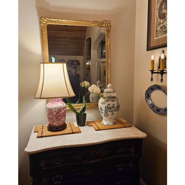 Elevate your tablescape with this beautifully curated pair of vintage Japanese bamboo display mats, chosen for their warm...