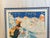 Art Deco 1990s Franz Lenhart Cortina Dolomiti Vintage Ski Poster Reproduction, Mounted For Sale - Image 3 of 5