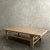 Tan Custom Reclaimed Elm Wood Coffee Table For Sale - Image 8 of 8