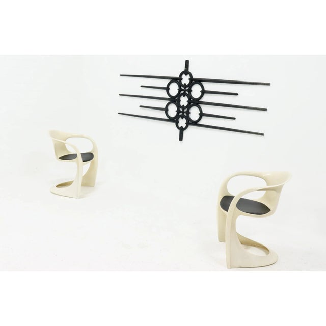 Large Brutalist Wall Sculpture, 1970s For Sale - Image 4 of 12