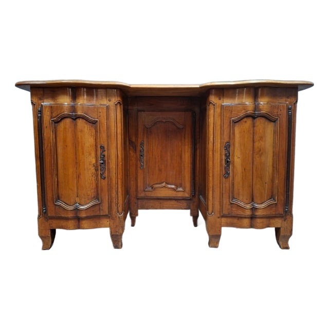 18th Century Louis XV Double-Sided Walnut Desk For Sale