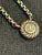 I’m excited to bring you a beautiful David Yurman Sterling Silver & 18k Gold Cookie / Button Necklace With Diamonds & 16...