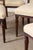 Mid 19th Century Set of 6 | English Victorian Mahogany Dining Chairs With Newly Upholstered Tiny Blue Dot Fabric For Sale - Image 5 of 8