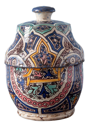 Moroccan Pottery Bowl, 1800s