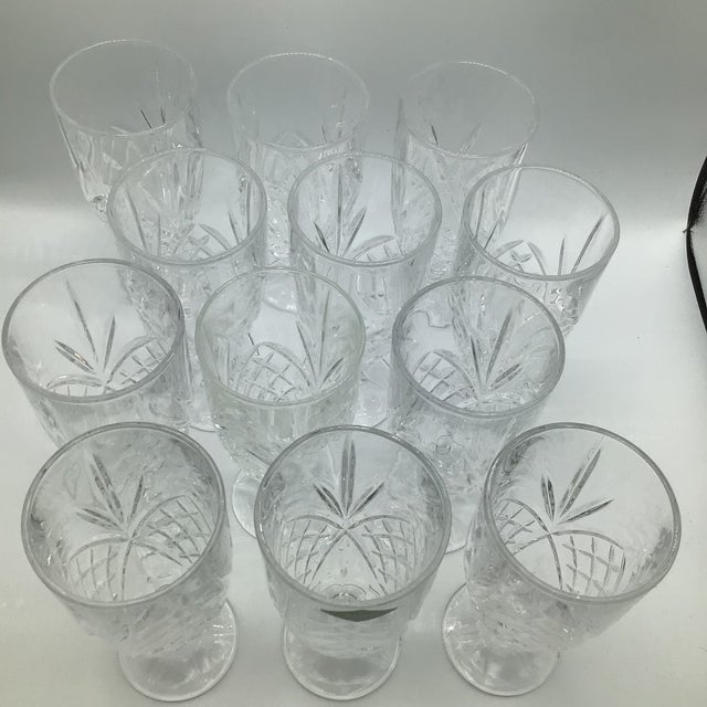 Vintage Godinger Shannon Crystal Dublin Ice Tea Glasses Set of 12 Chairish