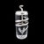 This rare Tiffany & Co. sterling silver and crystal perfume bottle (1891–1902) is a sculptural jewel of Art Nouveau...