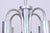 Gold Art Deco Chandelier in Aluminium and Marbled Glass, Czech, 1940s For Sale - Image 8 of 14
